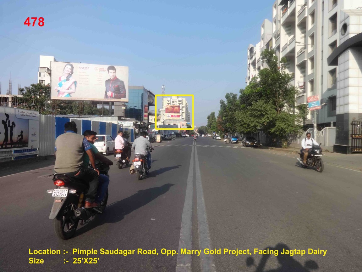 Pimple Saudagar Road, Opp. Marry Gold Project, Pune