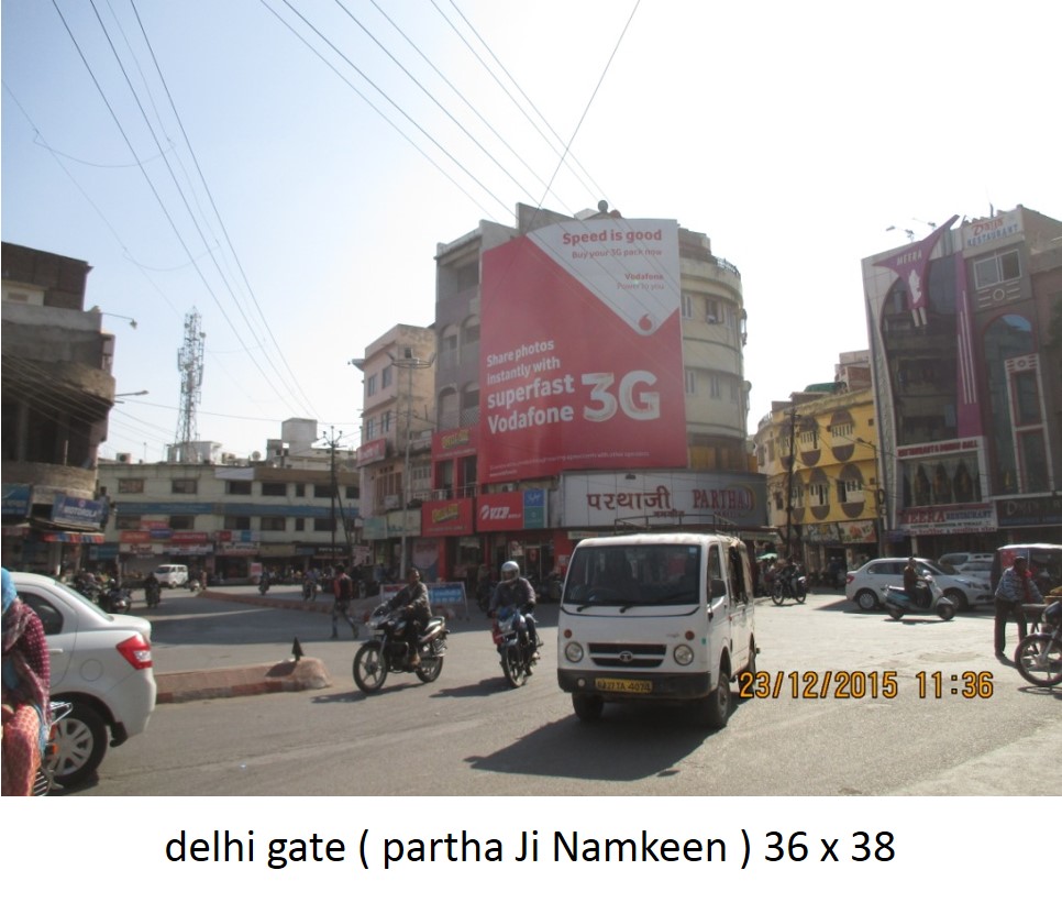 Delhi gate partha ji namkeen, Udiapur