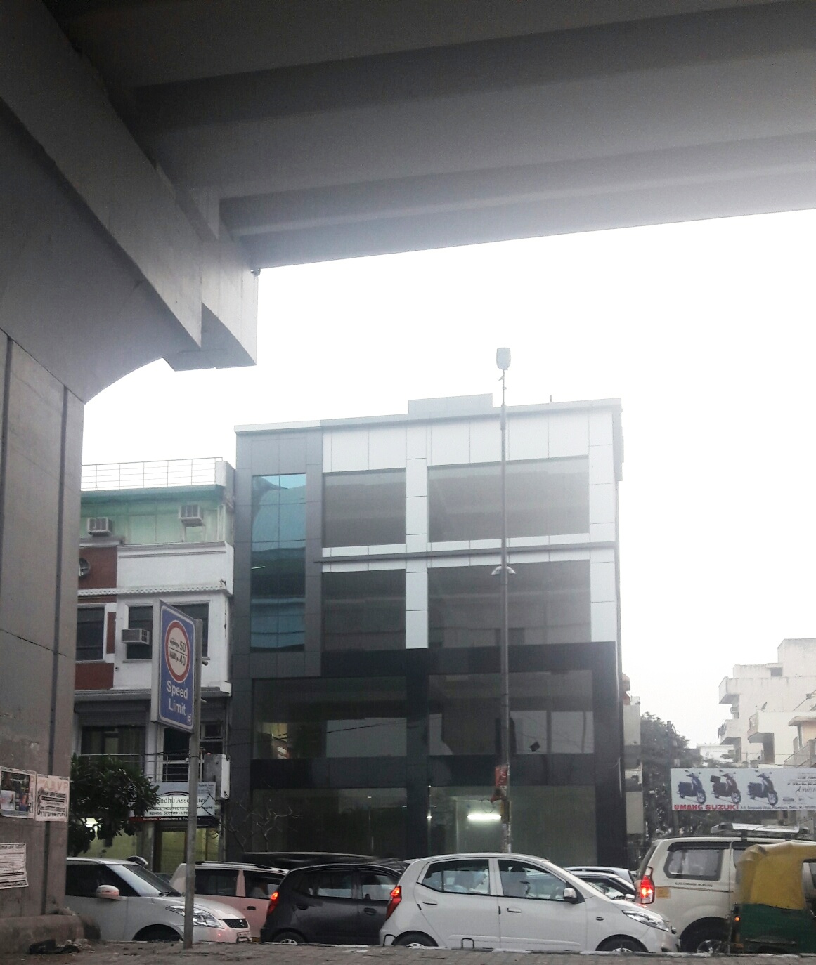 Glass building Opp. East Metro Station, Rohini