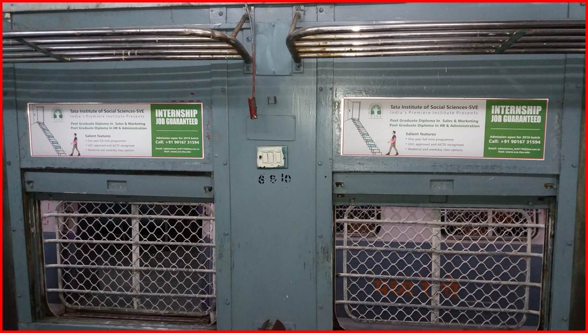 Siemens Train Vinyl Wrapping of 12 coach for COM-IT, Mumbai
