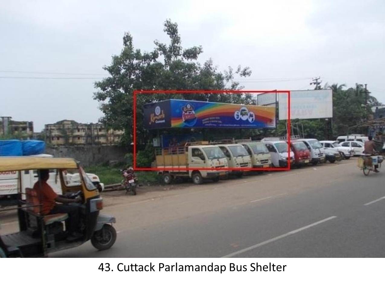 Cuttack Arundev Market Bus Shelter,District Cuttack,Odisha