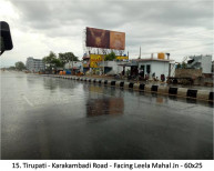 Karakambadi Road - Facing Leela Mahal Jn 